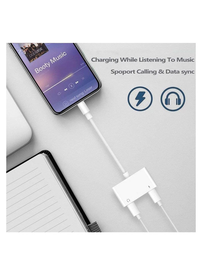 Headphone Jack Adapter for iPhone Car Charger 3.5mm Aux Earphone Audio Splitter and Charge Connector for iPhone 7/8/X/7 Plus/8 Plus/XS MAX - Image 5