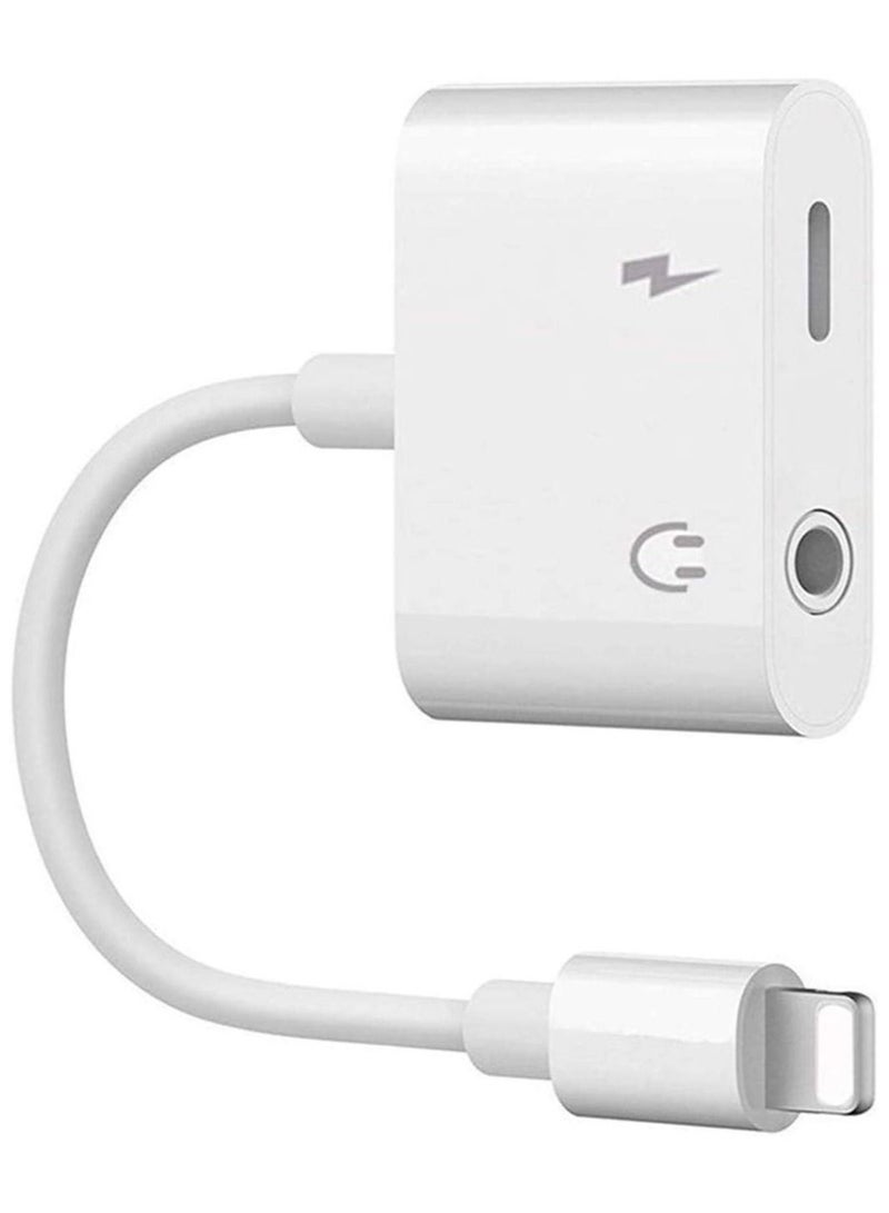 Headphone Jack Adapter for iPhone Car Charger 3.5mm Aux Earphone Audio Splitter and Charge Connector for iPhone 7/8/X/7 Plus/8 Plus/XS MAX - Image 1