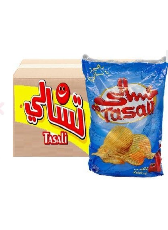 Tasali Ketchup Flavored Potato Chips – Pack of 12 | Crispy & Savory Snack with Bold Ketchup Taste | Perfect for Parties, Lunch, & Anytime Snacking - Image 2
