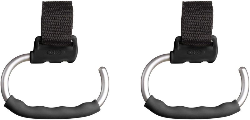 Oxo Tot Handy Stroller Hooks - Gray - 2 Pack - Image 1