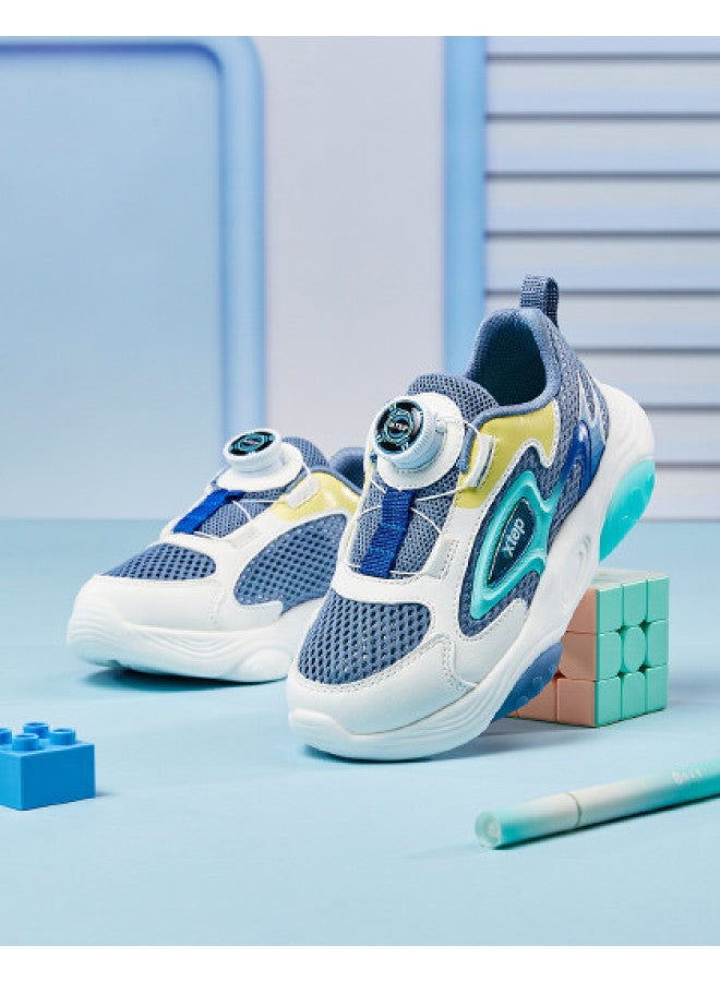 XTEP Boys' Spring And Summer 2025 New Fashion Sports Casual Shoes, Thick-soled Versatile Comfortable Kids Shoes - Image 1