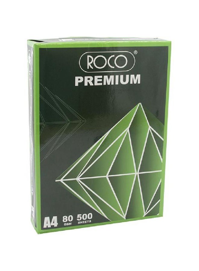 Roco Premium Copy Paper, A4, 80 GSM, 500 Sheets