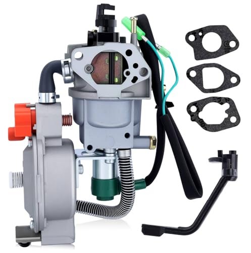 Hipa مجموعة تحويل الكربوراتور ثنائية الوقود HIPA GX390 188F غاز طبيعي وغاز بروبان 4555KW مع خنق يدوي