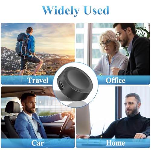 Meliya Wireless Charger Dock for Samsung Galaxy Watch 7 Fe/7/6/5/4, USB C Wireless Magnetic Charging Dock for Galaxy Watch 7/6 Classic 5/5 Pro/4 - Black - Image 5
