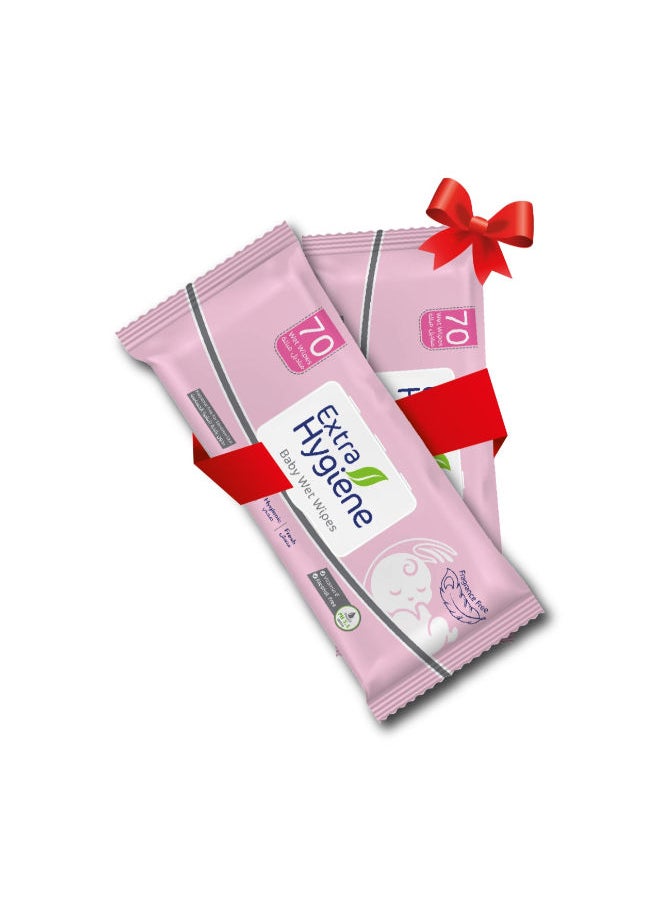 Hygiene - 140-Piece Baby Sensitive Skin Wipes - Image 1