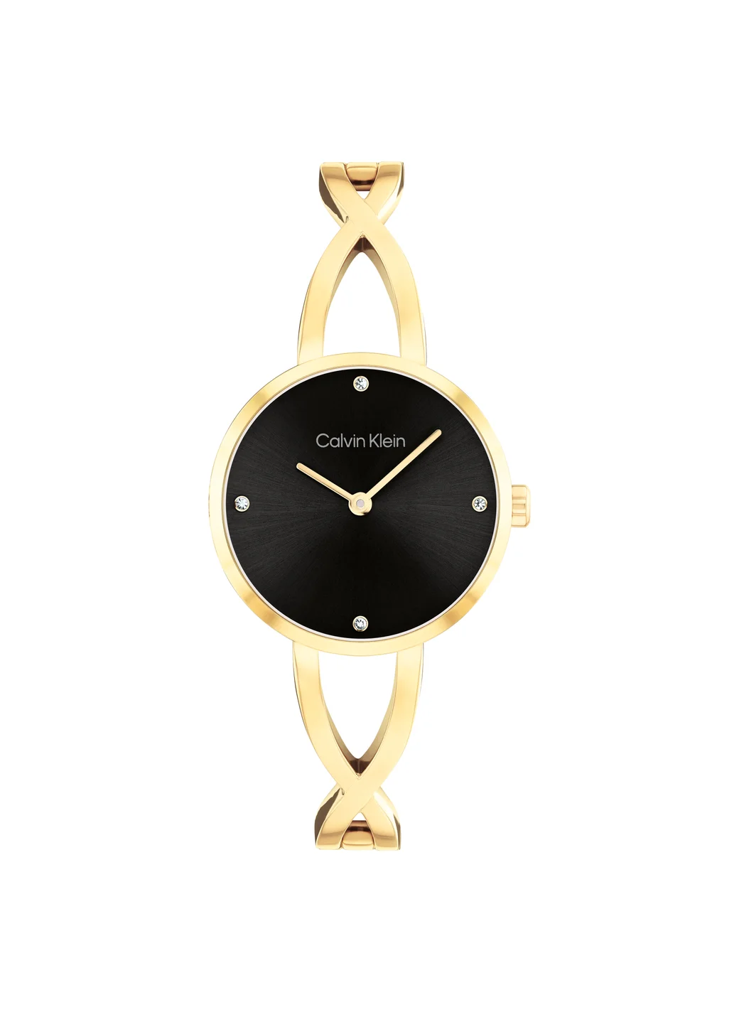 كالفن كلاين Sculpted Embrace Steel Strap Watch