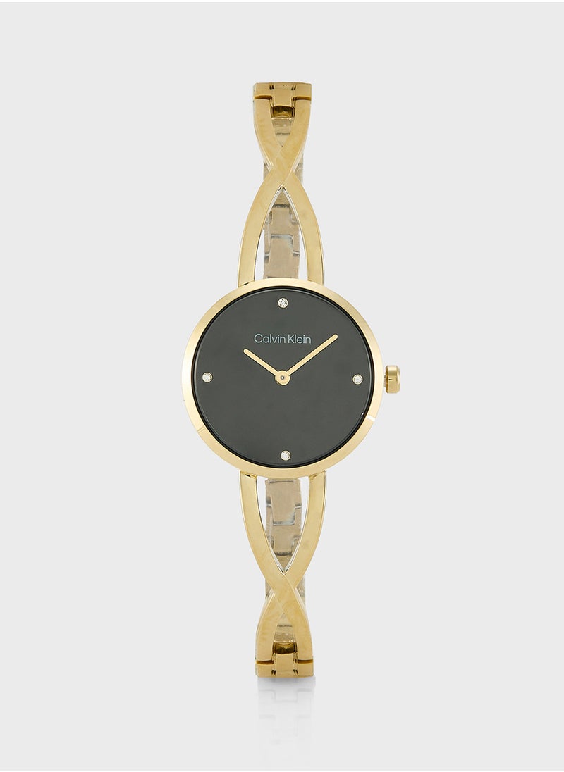 CALVIN KLEIN Sculpted Embrace Steel Strap Watch  - Image 1
