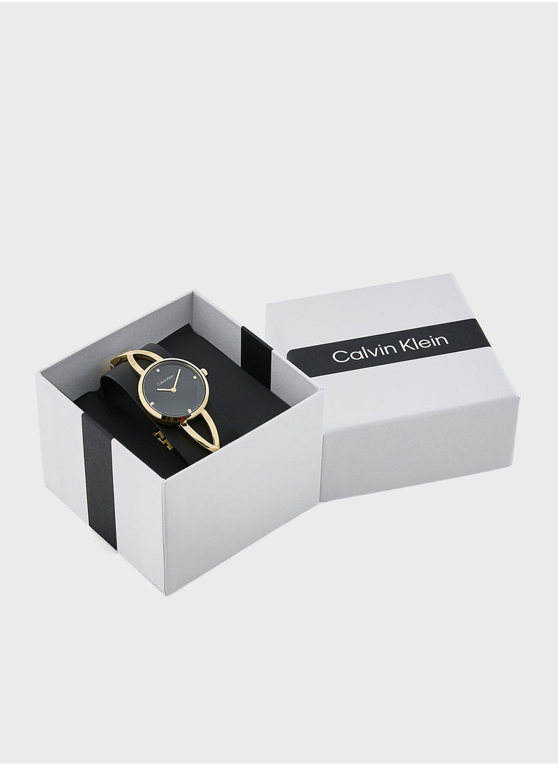 CALVIN KLEIN Sculpted Embrace Steel Strap Watch  - Image 5