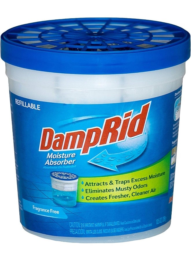 DampRid Refillable Moisture Absorber, 10.5 oz. Cups, 4 Pack, Fragrance Free  - Image 5