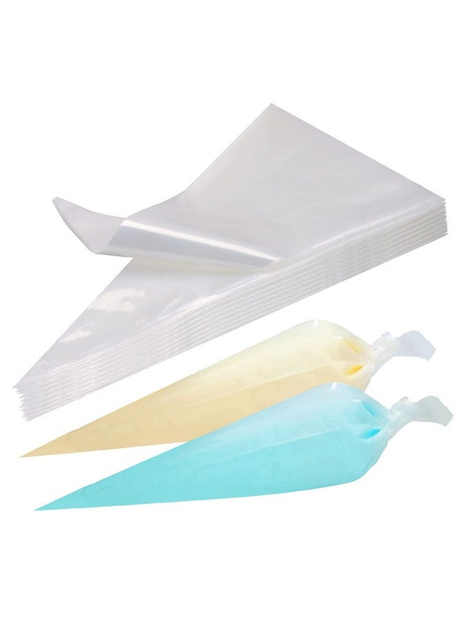 LoveBB Thickened Piping Bags 18 Inch Disposable Pastry Bags Cake Cupcake Cookies Decorating Bags for Icing and Frosting, Pack of 100 - Image 1