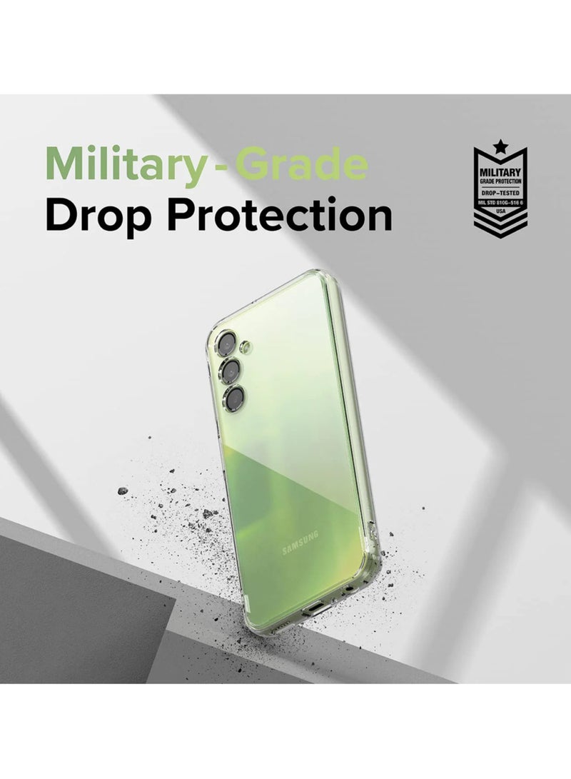 Silicone Protective Back Case Cover For Samsung Galaxy A25 5G - Clear  - Image 4