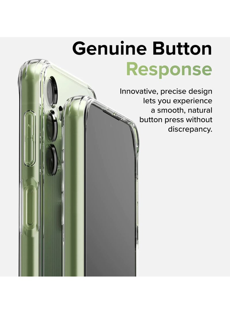 Silicone Protective Back Case Cover For Samsung Galaxy A25 5G - Clear  - Image 5