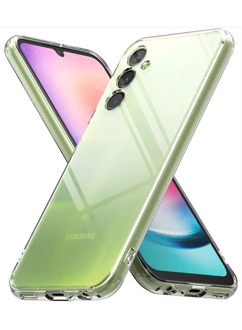 Silicone Protective Back Case Cover For Samsung Galaxy A25 5G - Clear  - Image 2