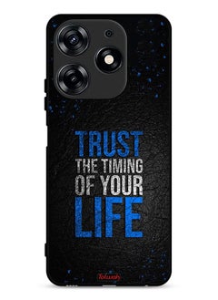 Tolwak Tecno Spark 10 Pro 4G Protective Case Cover Trust The Timing Of Your Life  - Image 1