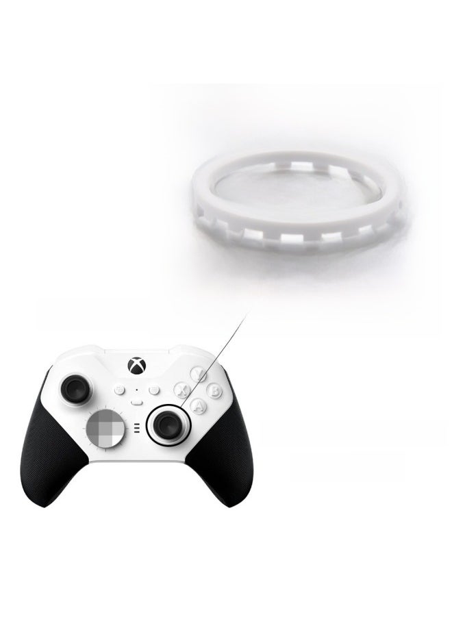 Generic - Xbox One Elite Second Generation Controller Button Repair Parts Direction Key LTRT Inner Bracket Xbox One Gaming Accessories-Product Color:Elite Second Generation Face Shell Decorative Ring White - Image 1