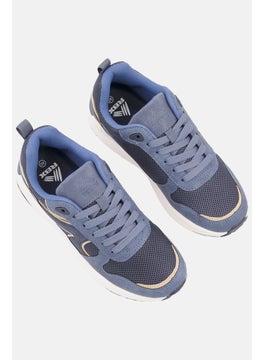 RBX Men Lace Up Close Toe Sports Shoes, Navy  - Image 4