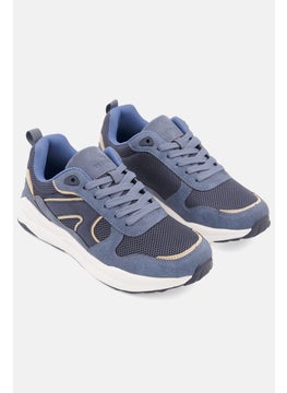 RBX Men Lace Up Close Toe Sports Shoes, Navy  - Image 1