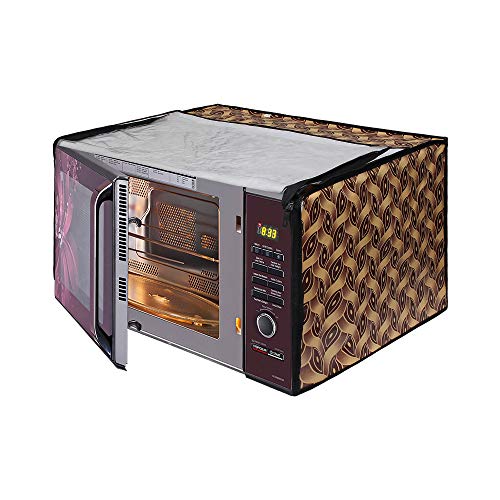 Lithara Printed Waterproof Microwave Oven Cover for LG 28L Model : MC2886SFU | Sams73 (Multicolor) - Image 2