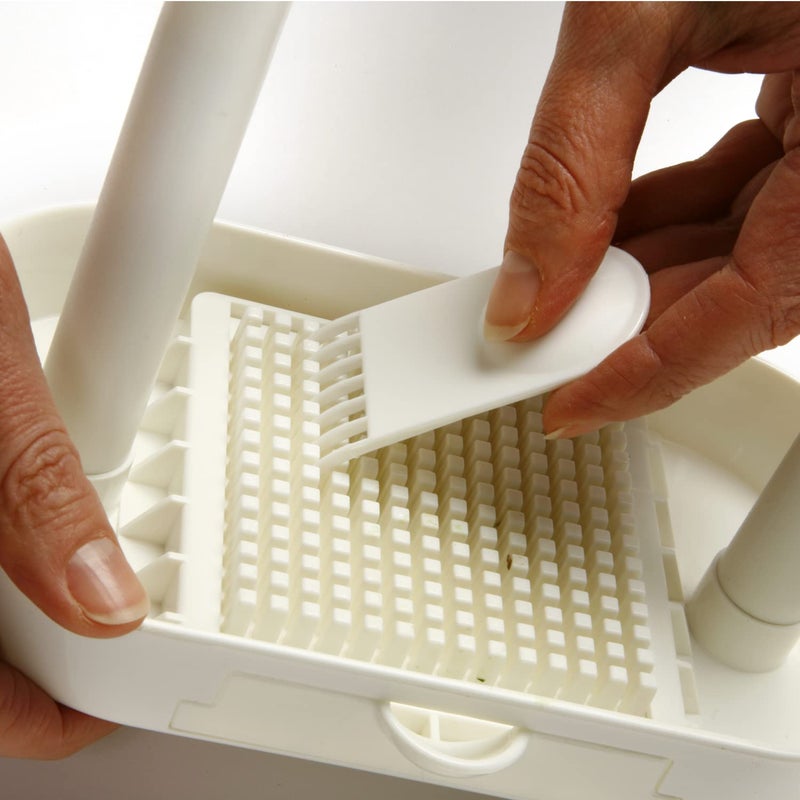 Norpro 846 Multi Chopper with 3 Interchangeable Blades, One Size, White - Image 5