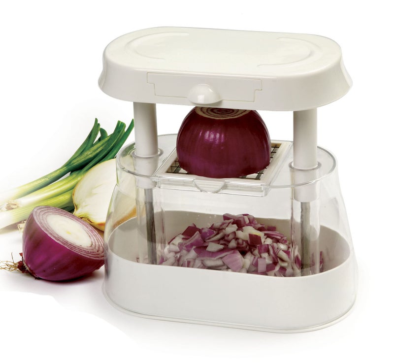 Norpro 846 Multi Chopper with 3 Interchangeable Blades, One Size, White - Image 2