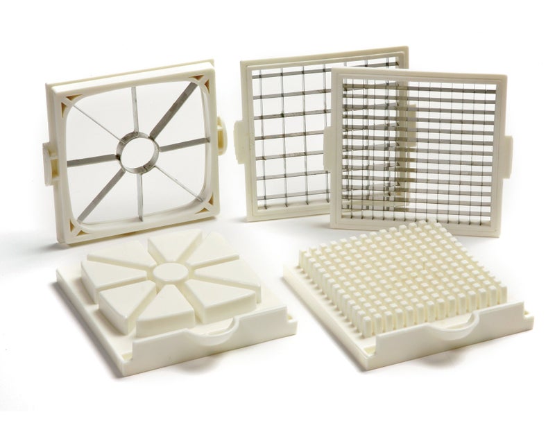 Norpro 846 Multi Chopper with 3 Interchangeable Blades, One Size, White - Image 3