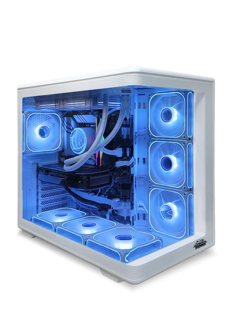 Arab Gamers Gaming PC, Intel Core i9-14900K Processor (CPU) | RTX 5080 Graphics Card (GPU) | 32GB RAM Memory | 1TB SSD Storage | Windows 11 Pro | RGB Gaming Case - Image 1