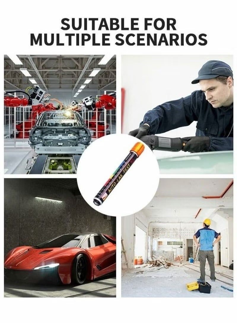 Generic Paint Thickness Gauge,Car Body Damage Detector,Crash-Test Check, Car Paint Inspection,Car Coating Lacquer Tester,Automobile Repair Tools  - Image 4