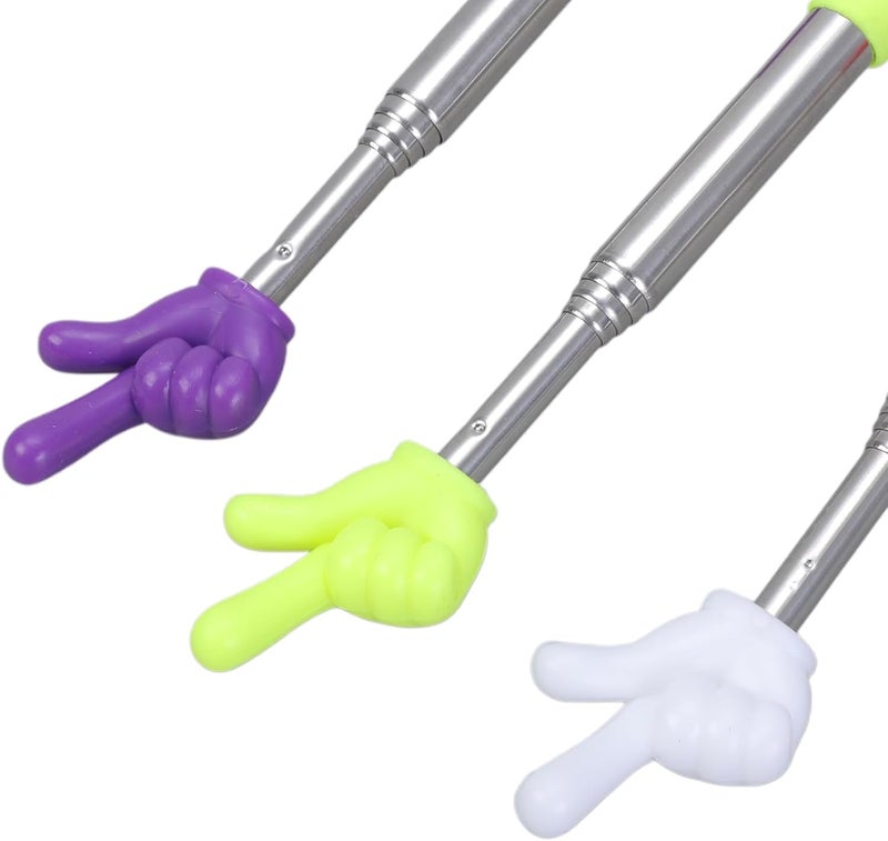 Extendable Teachers Hand Pointer Telescopic Teaching Pointers Whiteboard for Handheld Presenter Classroom Telescopic Teachers Teaching Finger for Retractable Pointing Stick - Image 4