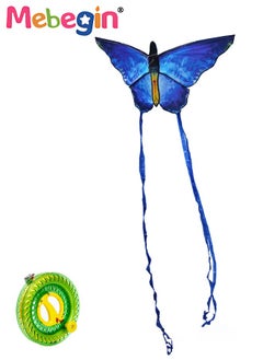 MEBEGIN 365*140cm Butterfly Huge Kite with 200m Line for Kids and Adults,Double Line String Easy to Fly for Beach Trip Park Family Outdoor Games and Activities  - Image 1