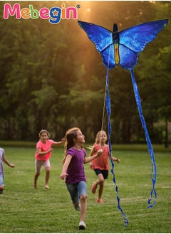 MEBEGIN 365*140cm Butterfly Huge Kite with 200m Line for Kids and Adults,Double Line String Easy to Fly for Beach Trip Park Family Outdoor Games and Activities  - Image 2