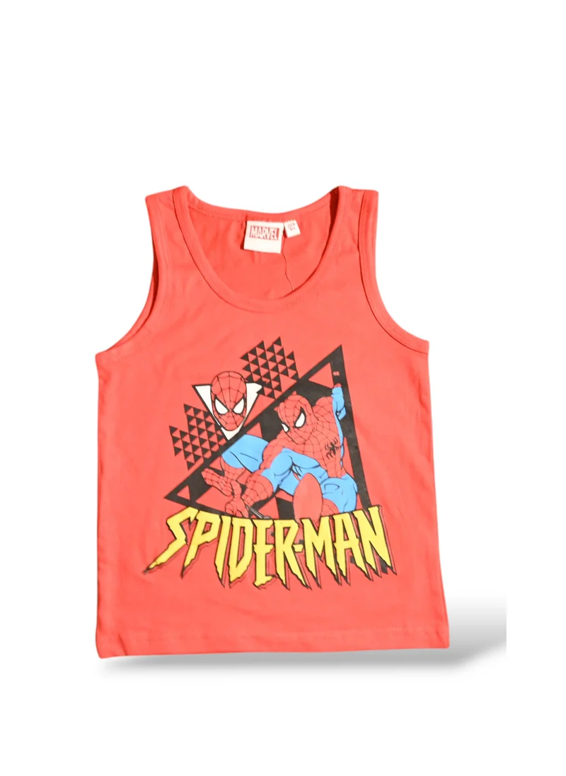 SPIDERMAN SPIDERMAN - ‬‪BOYS SLEEVELESS SHORT SET‬