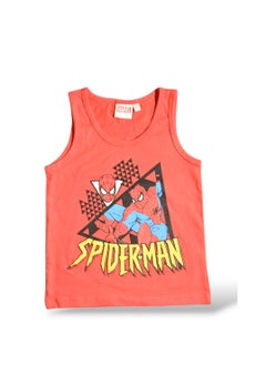 SPIDERMAN SPIDERMAN - ‬‪BOYS SLEEVELESS SHORT SET‬  - Image 2