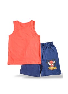 SPIDERMAN SPIDERMAN - ‬‪BOYS SLEEVELESS SHORT SET‬  - Image 4
