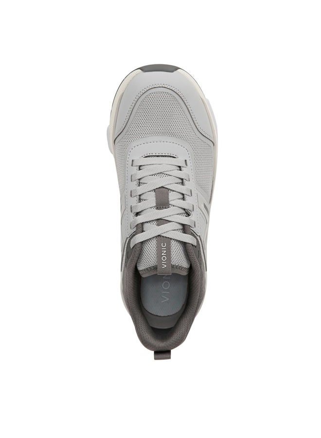 Vionic Women's Walk Strider 001 Sneaker, 38.5 EU Weit, Charcoal Grey, 38.5 EU - Image 5