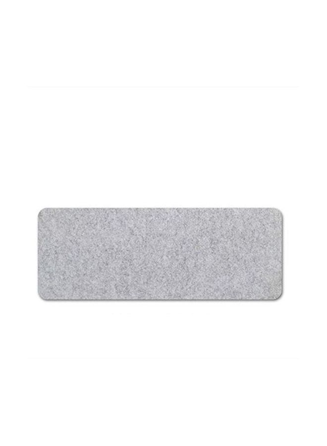 NIBEMINENT Extended Mat For Keyboard And Mouse Apple iPad Grey  - Image 1
