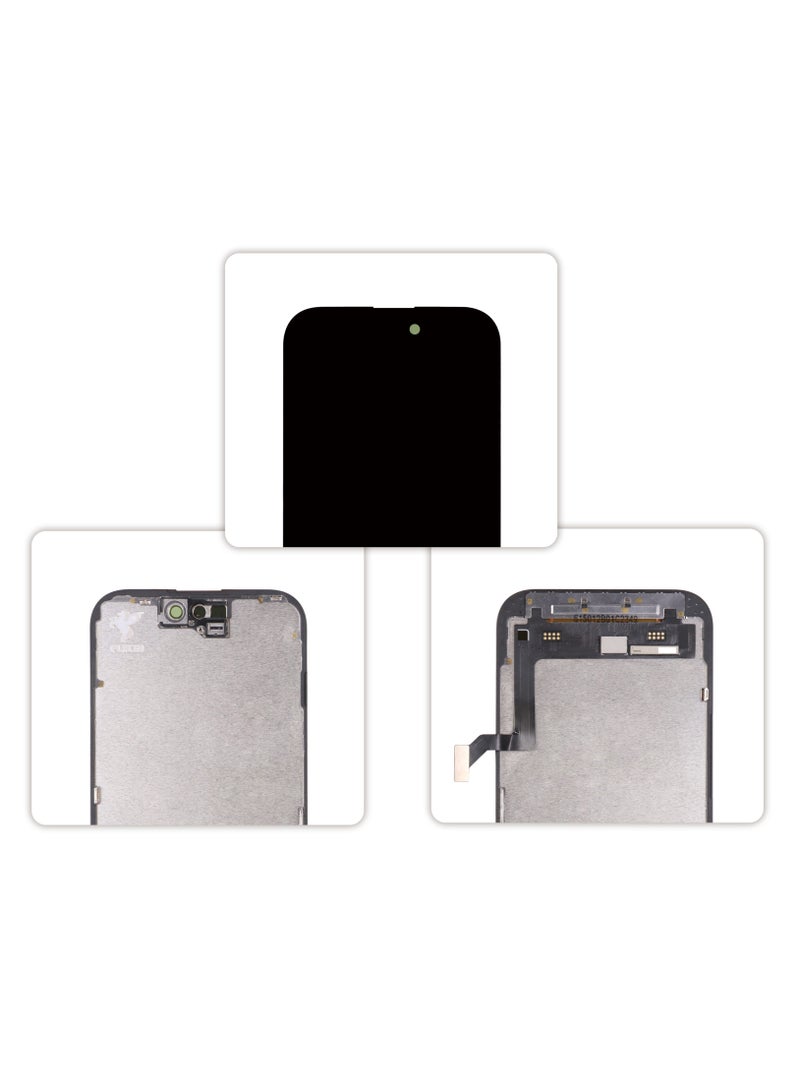 FLYCDI For iPhone 15 Soft OLED IC Removable, LCD Display Screen Replacement Kit with Installation Tools, High Brightness, Wide Color Gamut, Mobile Phone Repair Parts - Image 4