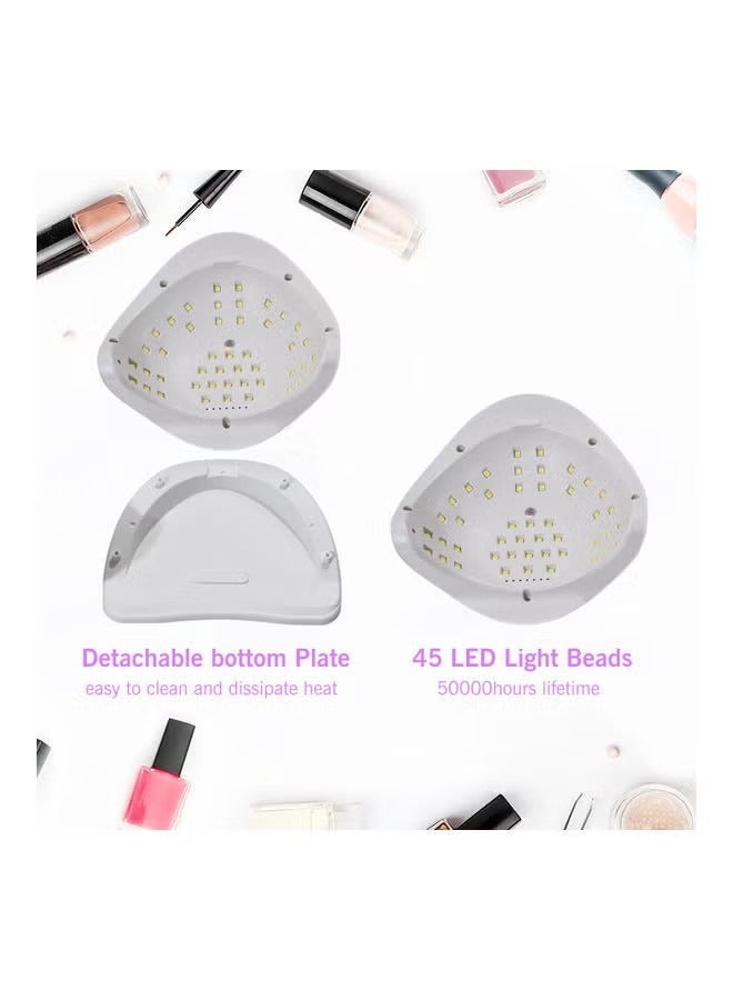 ORiTi LED Nail Lamp Gel Nail Dryer White - Image 2