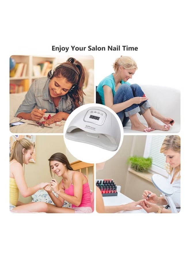 ORiTi LED Nail Lamp Gel Nail Dryer White - Image 3