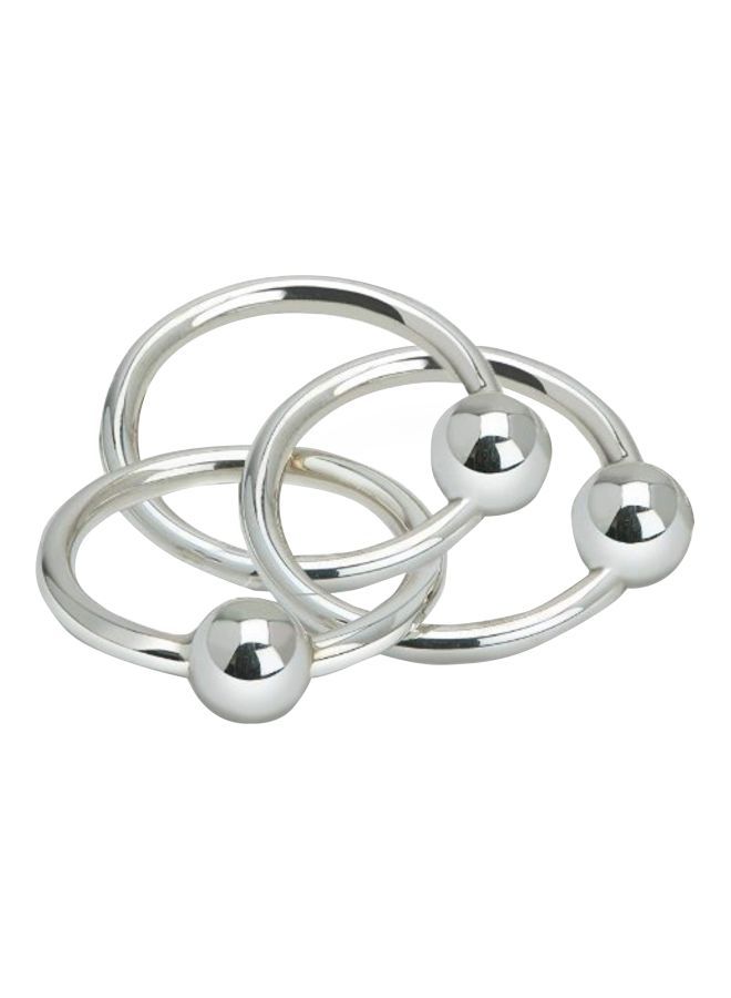 NIBEMINENT 3-Ring Ball Rattle 