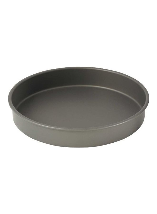 WINCO Round Cake Pan, 12-Inch, Hard Anodized Aluminum,Black