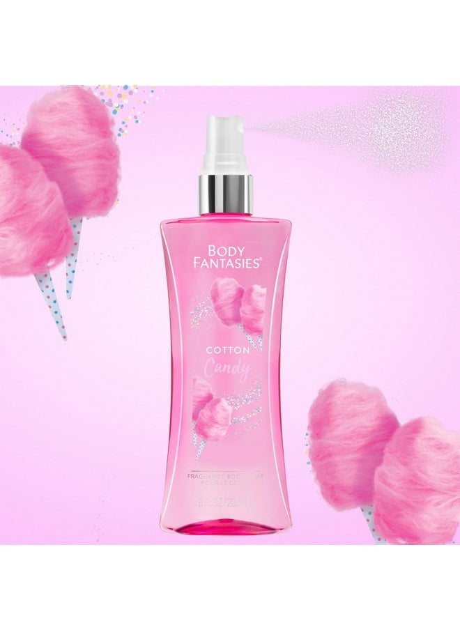 BODY FANTASIES - Signature Fragrance Body Spray Cotton Candy 8 Fluid Ounce - Image 1