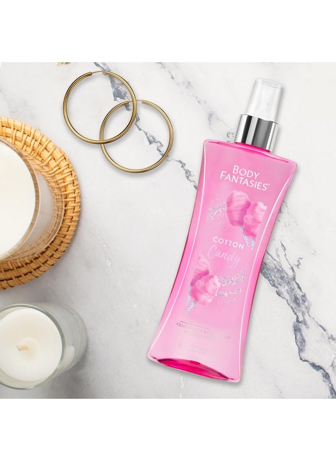 BODY FANTASIES - Signature Fragrance Body Spray Cotton Candy 8 Fluid Ounce - Image 1