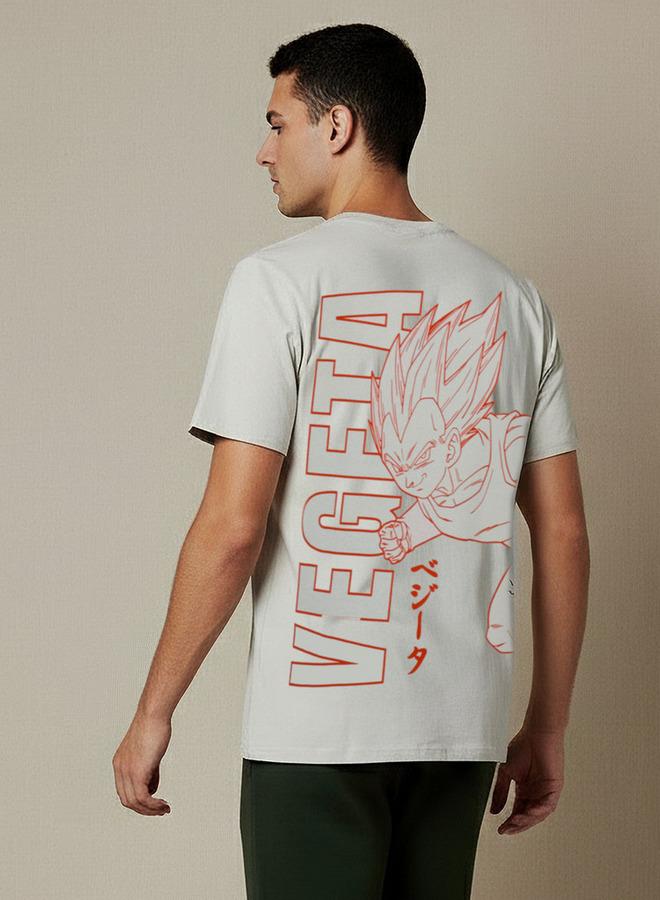 SP Characters Men Regular Fit Round Neck Short Sleeves Dragon Ball Z Print T-shirt - Image 3