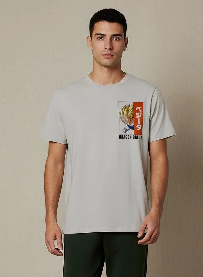 اس بي كاركترز Men Regular Fit Round Neck Short Sleeves Print T shirt