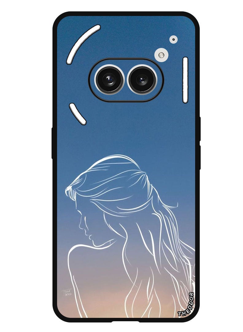 Theodor غطاء واقي مضاد للخدش ومقاوم للصدمات لهاتف Nothing (2A) بلس - غطاء خلفي للبنات لهاتف Nothing (2A) - Image 1