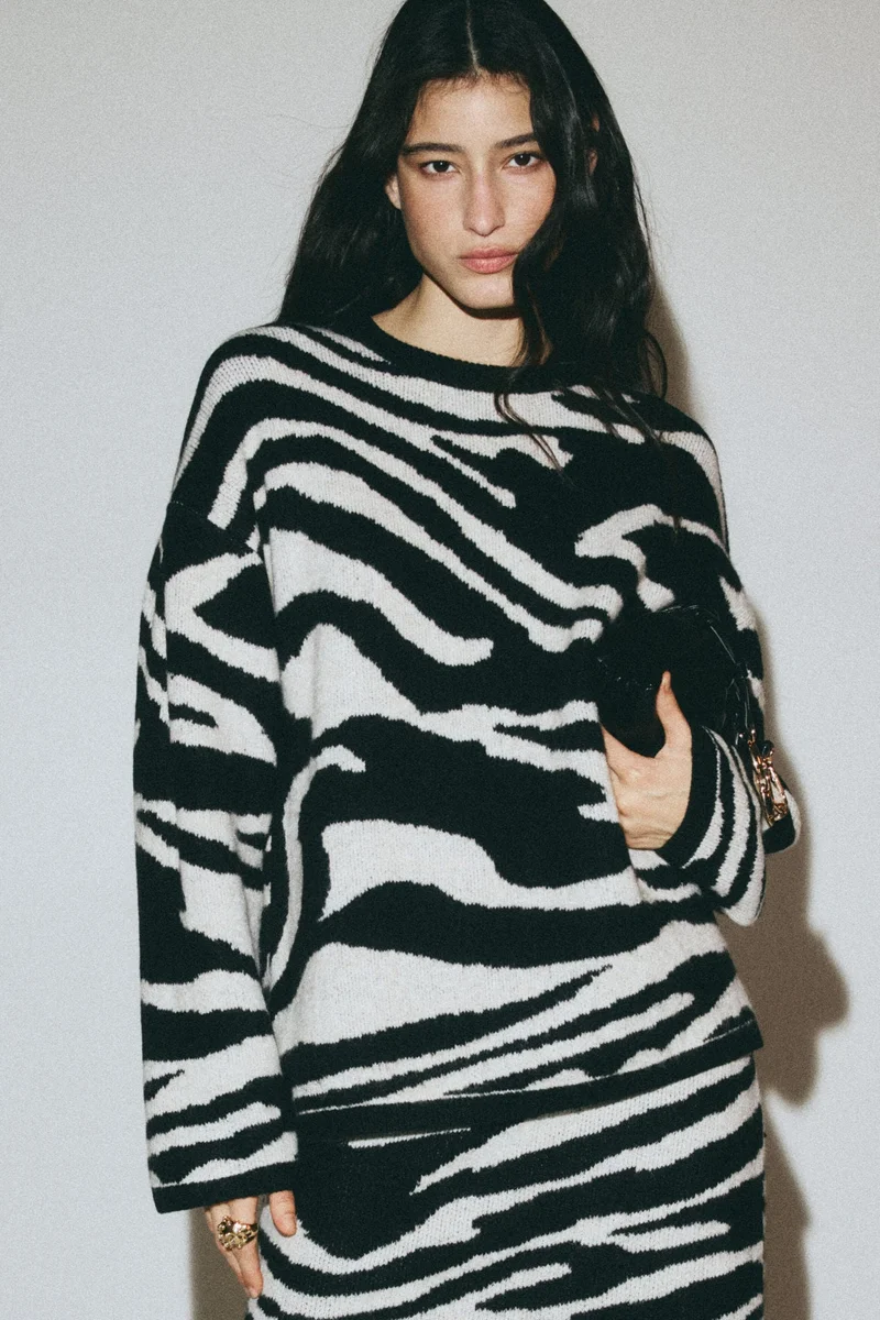 H&M Jacquard-knit jumper