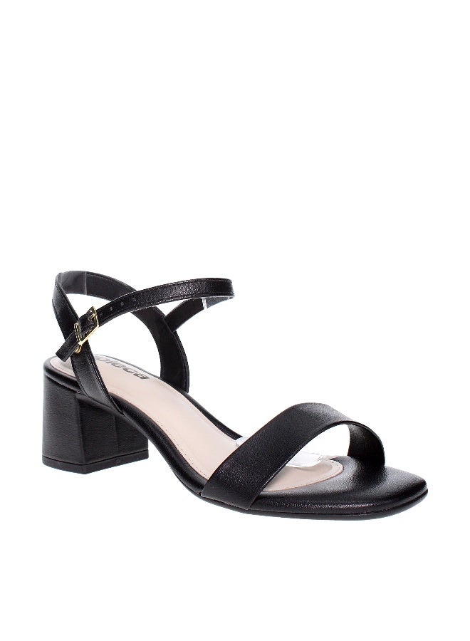 MOLECA Mid Heels Sandals for Women – Sling Back Heel Sandals for Girls with Ankle Strap - Image 1