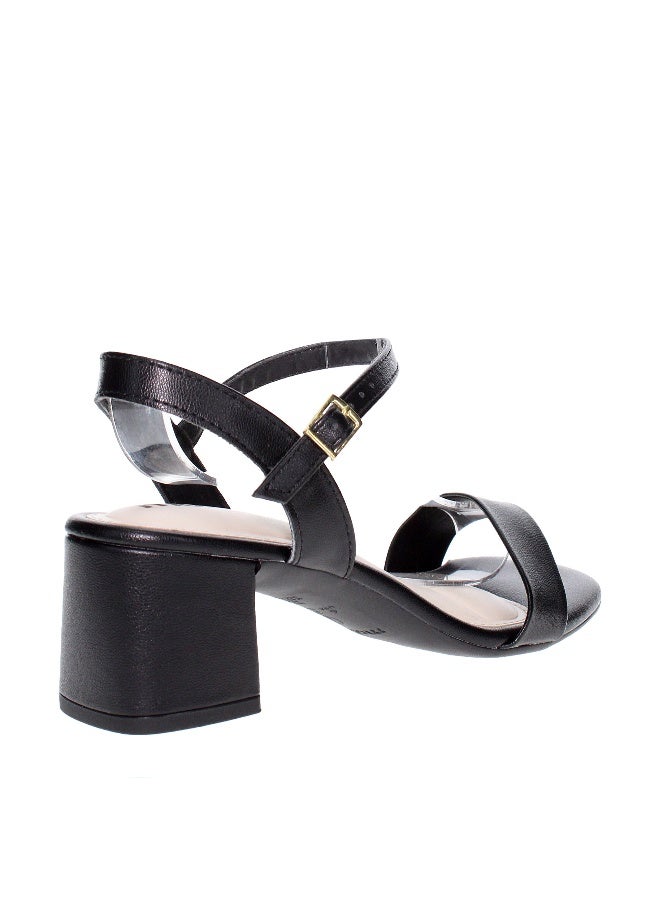 MOLECA Mid Heels Sandals for Women – Sling Back Heel Sandals for Girls with Ankle Strap - Image 5
