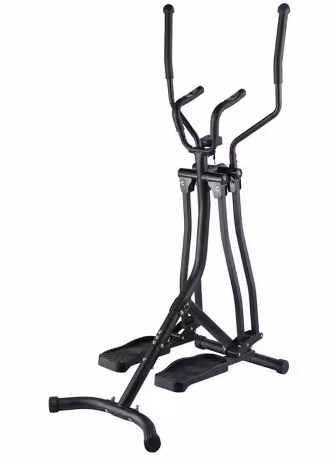 Fitness World Walking Fitness Equipment, 4-Way Flying Gazelle Elliptical, Black Air Walking Exercise Machine - Image 2