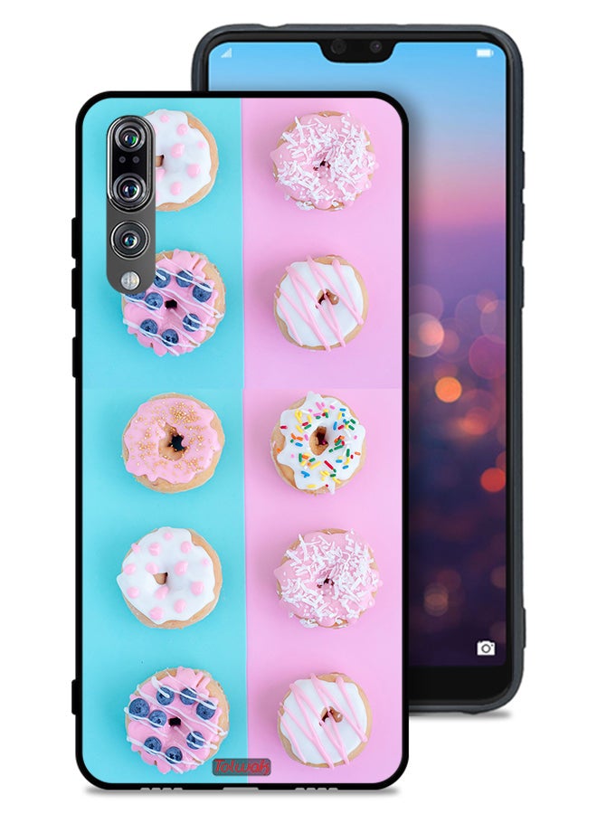 Tolwak Huawei P20 Pro Protective Case Cover Heather Donuts - Image 1